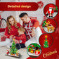 Eelexa Christmas Tree Building Block: Festive Figures Building Set with Santa Claus, 586 PCS for 6+ Ages Kids, Boys, Girls, Adult