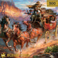 Buffalo Games - Wild Wild West - 500 Piece Jigsaw Puzzle for Adults