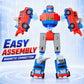 iPlay, iLearn Kids Magnetic Transform Robot Toy, Toddler Construction Truck