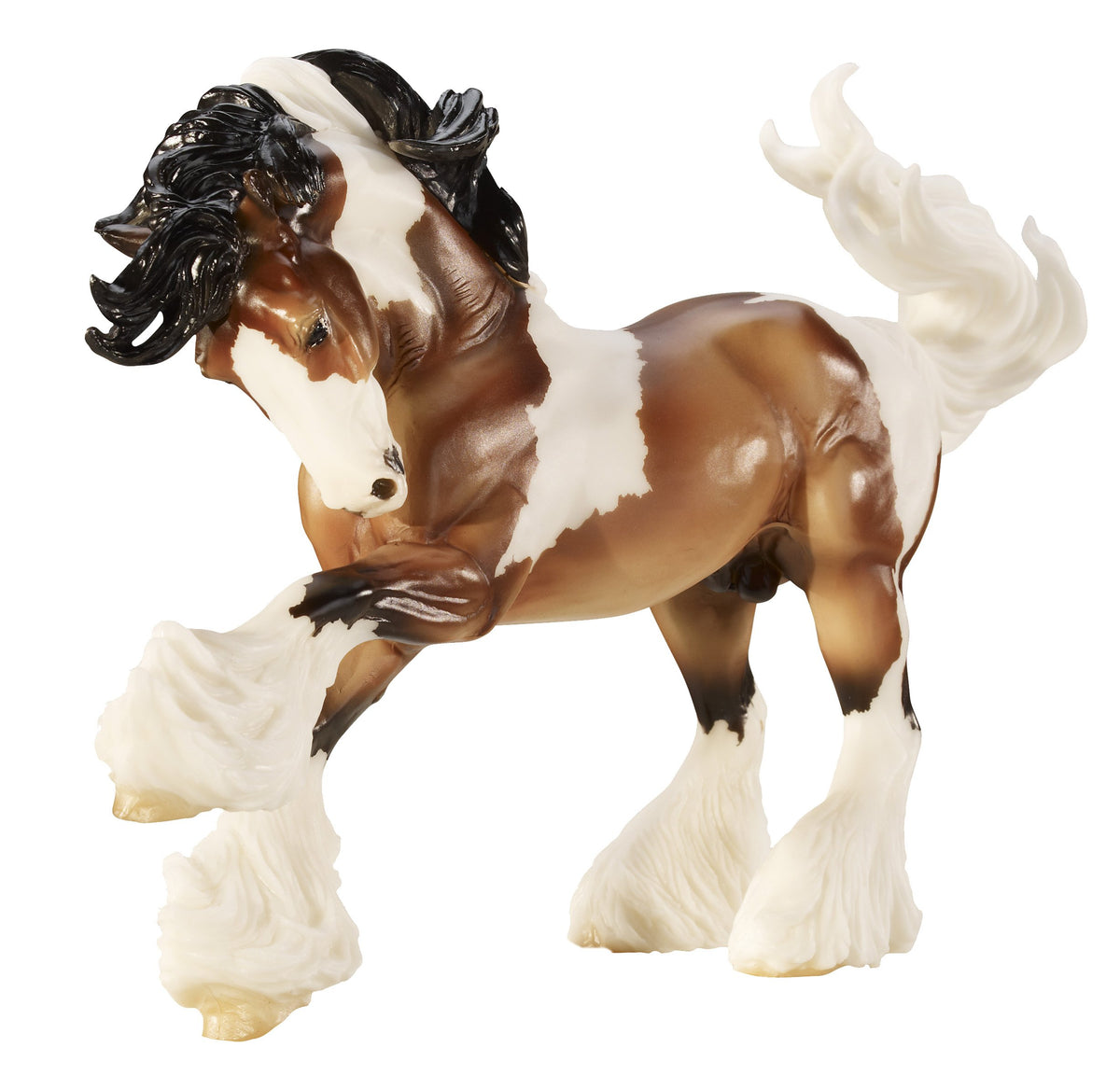 Breyer Traditional Series Gypsy Vanner | Model Horse Toy | 13" x 8.5" | 1:9 Scale | Model # 1497