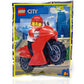 LEGO City Speed Racers Minifigure - Motorcycle Racer with Driver Foil Pack (12 Piece)