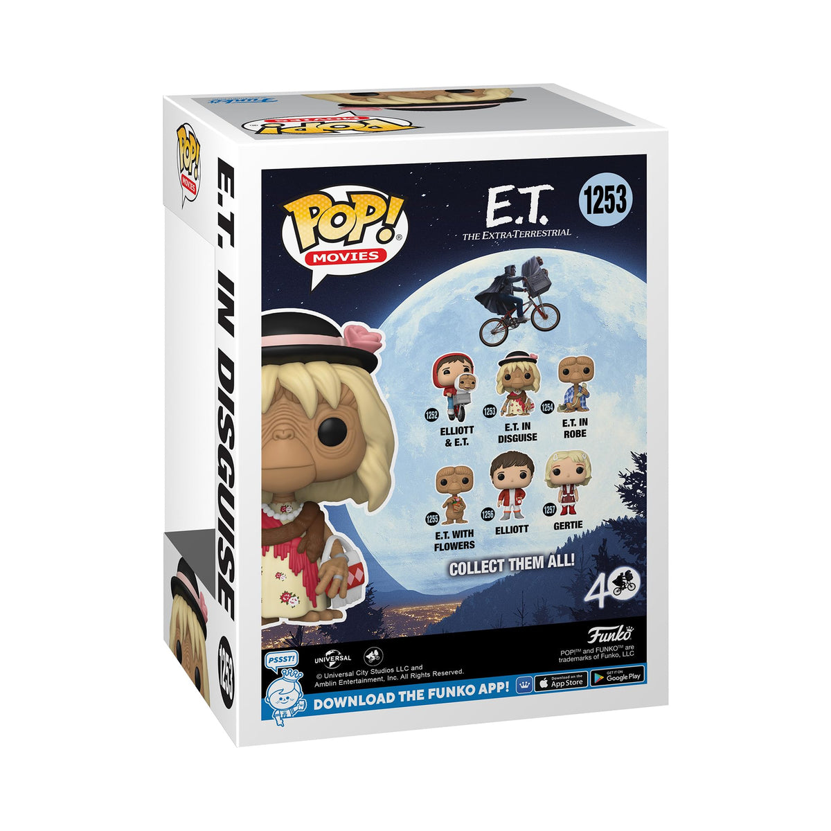 Funko Pop! Movies: E.T. The Extra-Terrestrial - E.T. in Disguise