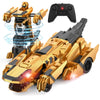 Kroyedfuw Dinosaur Transform RC Cars, 2.4Ghz Remote Control Car