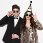 M1NTP1US + 24PCS Happy New Year Party Hats 2026 - New Year’s Eve Cone Hat Party Supplies Decorations