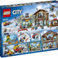 LEGO City Ski Resort 60203 Building Kit Snow Toy for Kids (806 Pieces)