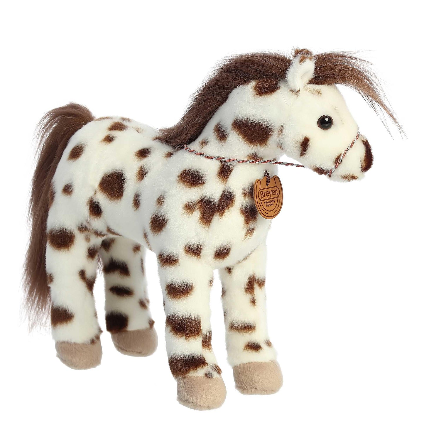 Aurora® Exquisite Breyer® Showstoppers Knabstrupper Stuffed Animal - Realistic Detailing for Imaginative Play - Perfect for Kids, Adults, and Any