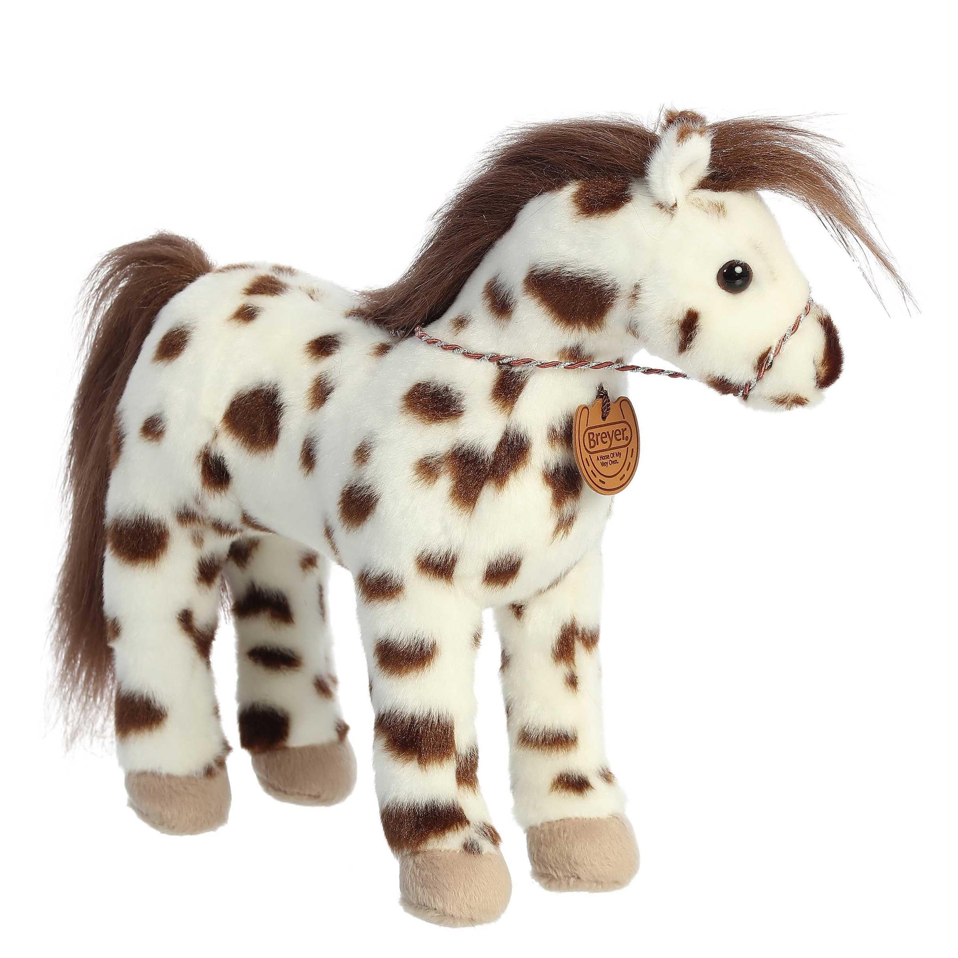 Aurora® Exquisite Breyer® Showstoppers Knabstrupper Stuffed Animal - Realistic Detailing for Imaginative Play - Perfect for Kids, Adults, and Any
