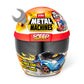 Metal Machines Speed Heroes (Silver) by Zuru, 20+ Surprises, Build Your own Car, Two Bodies, Lights & Sounds, Slime