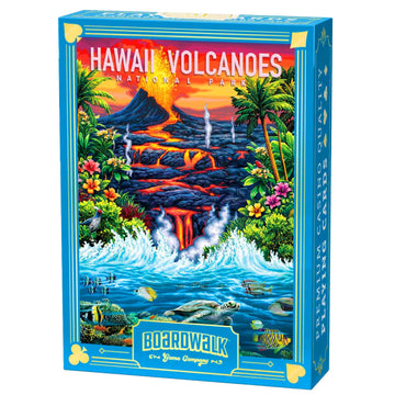 Boardwalk Puzzles Hawai‘i Volcanoes National Park Playing Cards, Featherlight Unique Playing Cards, Fun Themed Deck for Home and Travel
