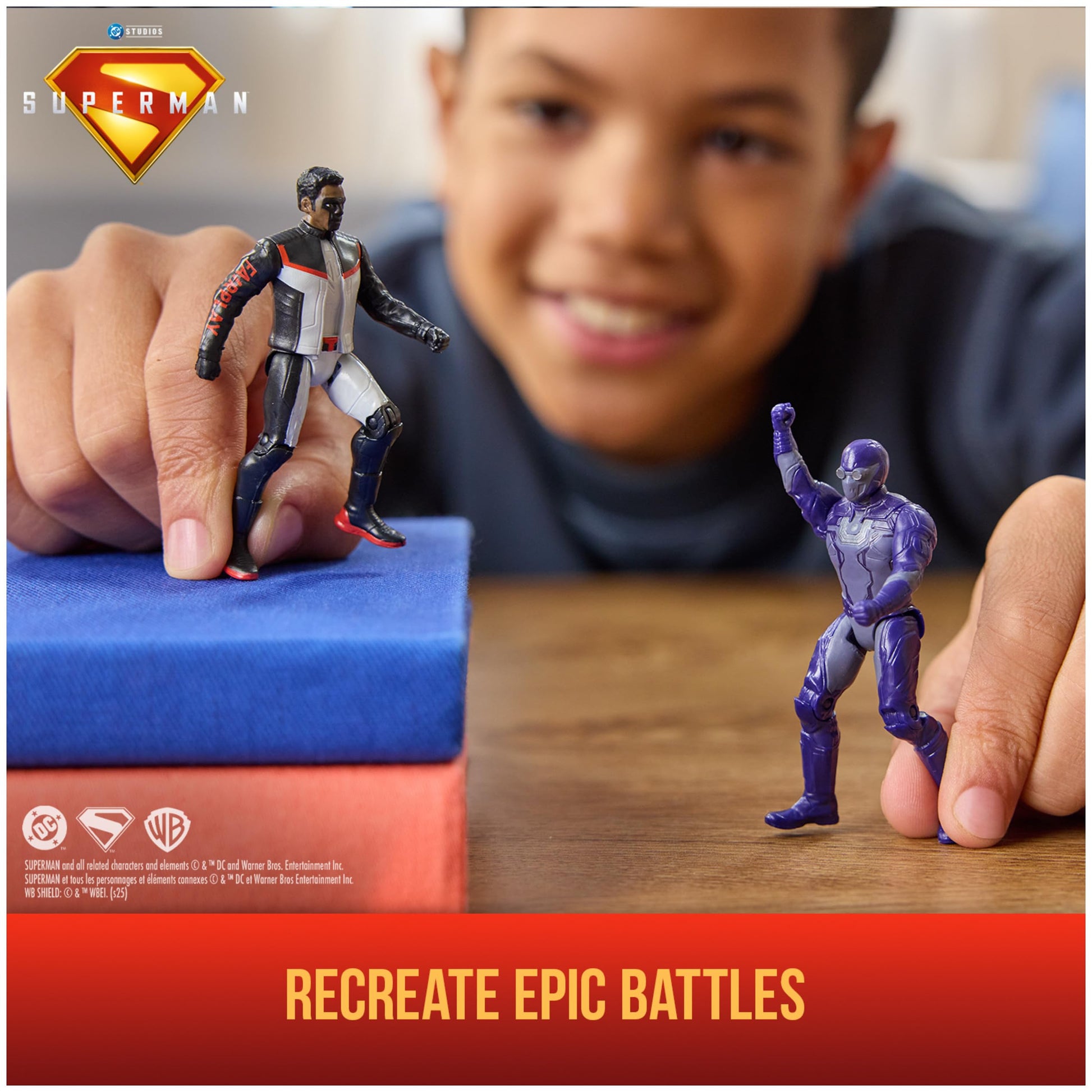 DC Comics Superman Heroes Vs Villains Figure Set, 5-Pack