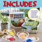 Peaceable Kingdom Patch's Pockets Color Matching Game for Toddlers - Fun Bunny & Carrot Game - Develops Fine Motor Skills & Color Recognition in 2