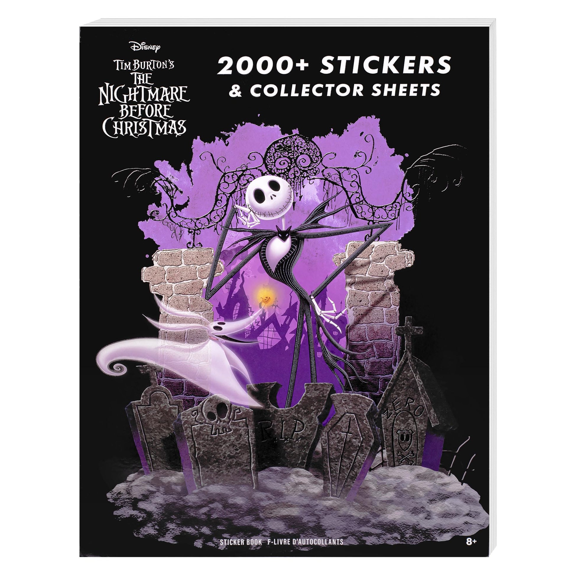 Fashion Angels The Nightmare Before Christmas 2000+ Jumbo Sticker Book