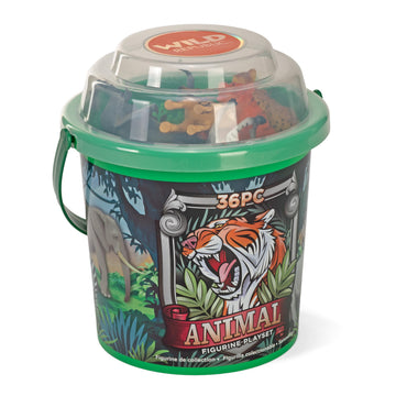 Wild Republic Adventure Buckets Animal Figurines - 8"