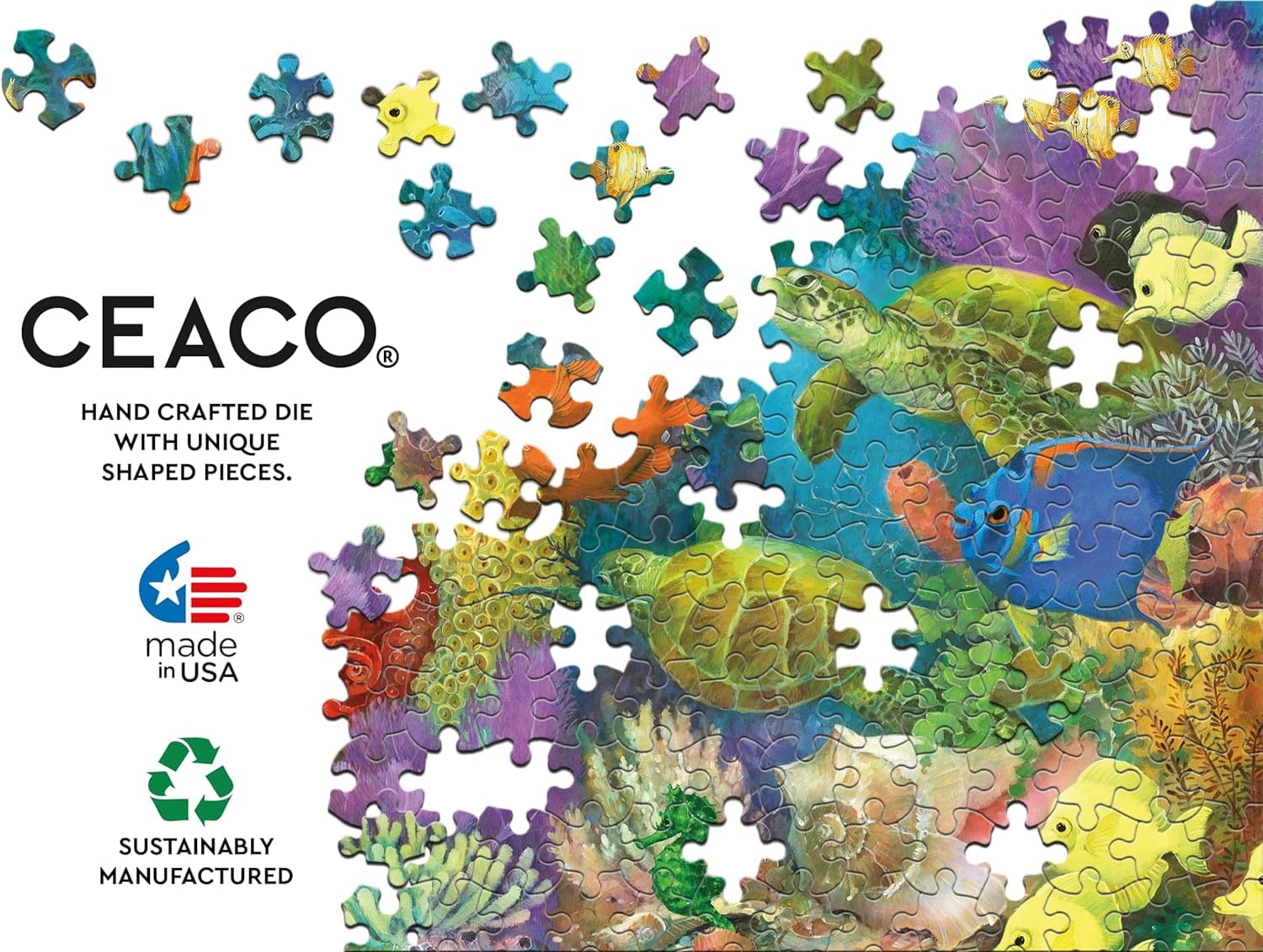 Ceaco - Underwater Color - 1000 Piece Jigsaw Puzzle for Adults