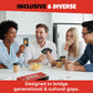 Team Building Card Game with 150 Icebreakers and Funny Questions | 3-in-1 Funny Office Game and Conversation Starter | Perfect for an Office Party or
