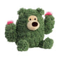 Aurora® Whimsical Cactus Kingdom™ Cactus Bear™ Stuffed Animal - Aesthetic Appeal - Comforting Cuddles - Green 8 Inches