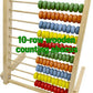 MAGIKON Wooden Abacus, 10 Rows Counting Frame 8in for Math