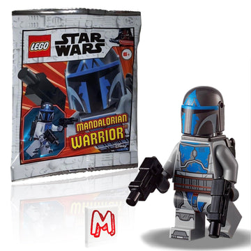 LEGO Star Wars The Clone Wars Minifigure - Mandalorian Loyalist Warrior with Dual Blasters (Limited Edition Foil Pack), 1 piece