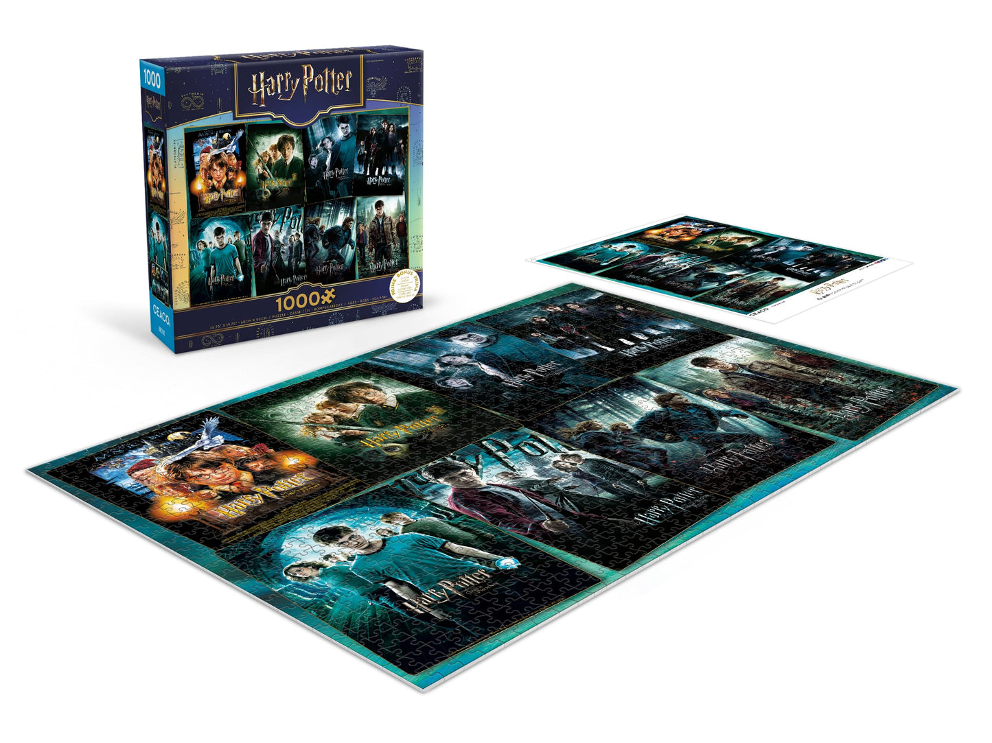 Ceaco - Harry Potter Posters - 1000 Piece Jigsaw Puzzle for Adults