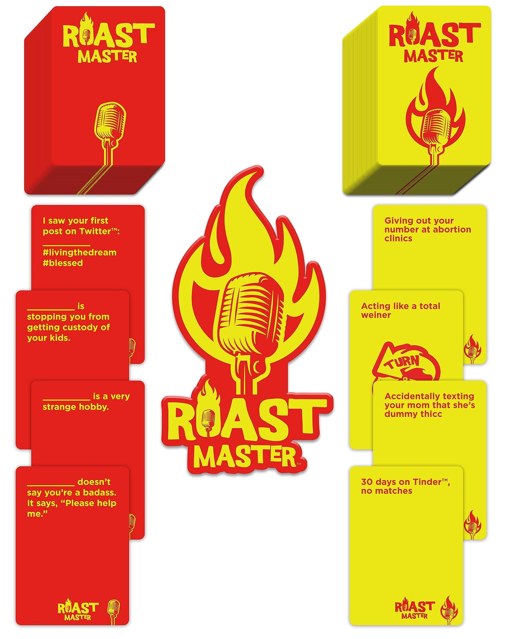 RoastMaster Card Game, Hilarious Roast Game for Party Game Nights - New Adult Card Game by Kids Against Maturity