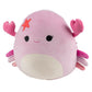 Squishmallows Original 10-Inch Cailey The Pink Crab - Official Jazwares Plush - Collectible Soft Squishy Stuffed Animal Toy - Gift for Kids, Girls