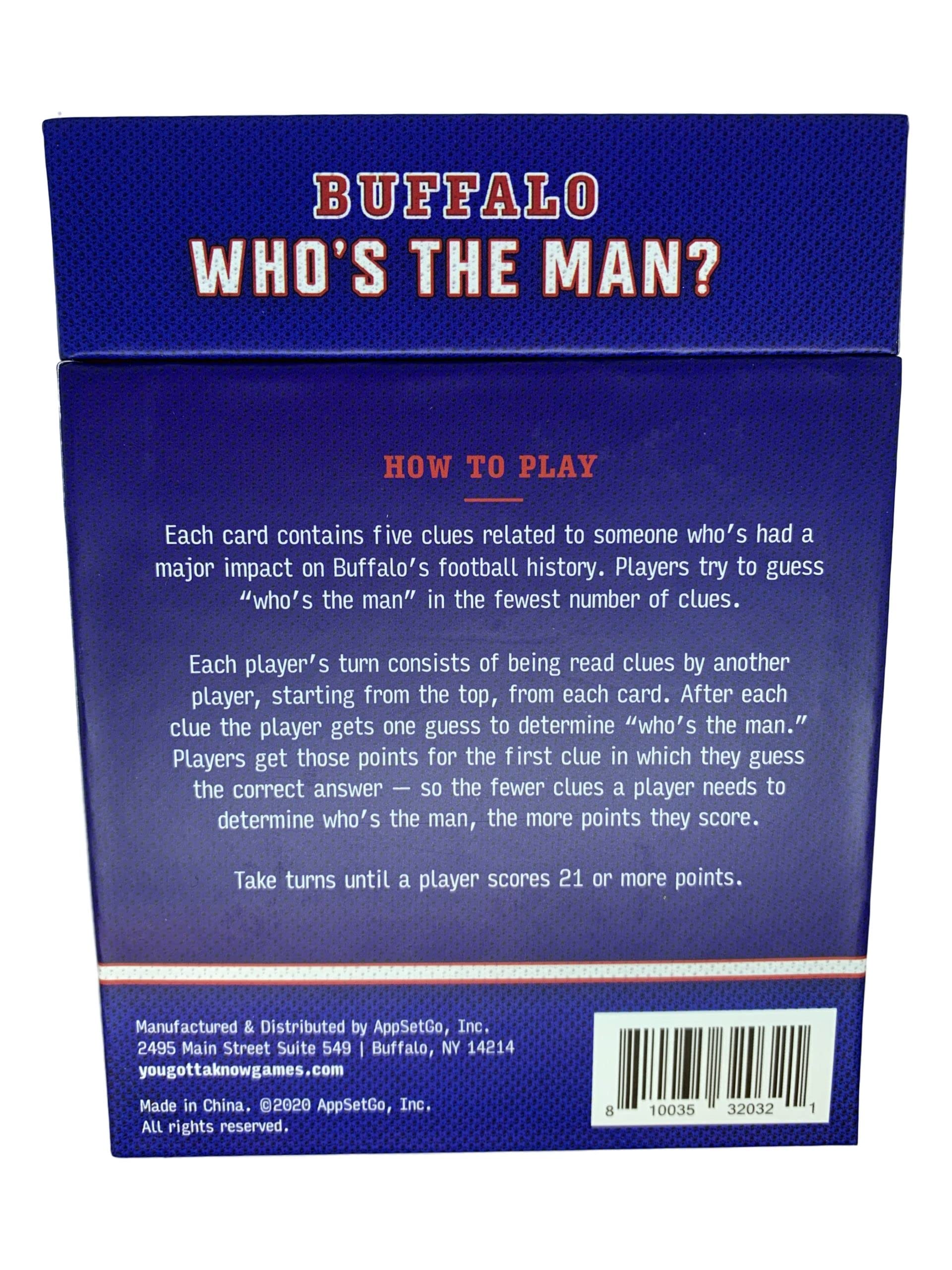 You Gotta Know Who’s the Man? - Buffalo Football