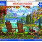 White Mountain 1000 Piece Jigsaw Puzzle Scenic Landscape, Mountain Paradise