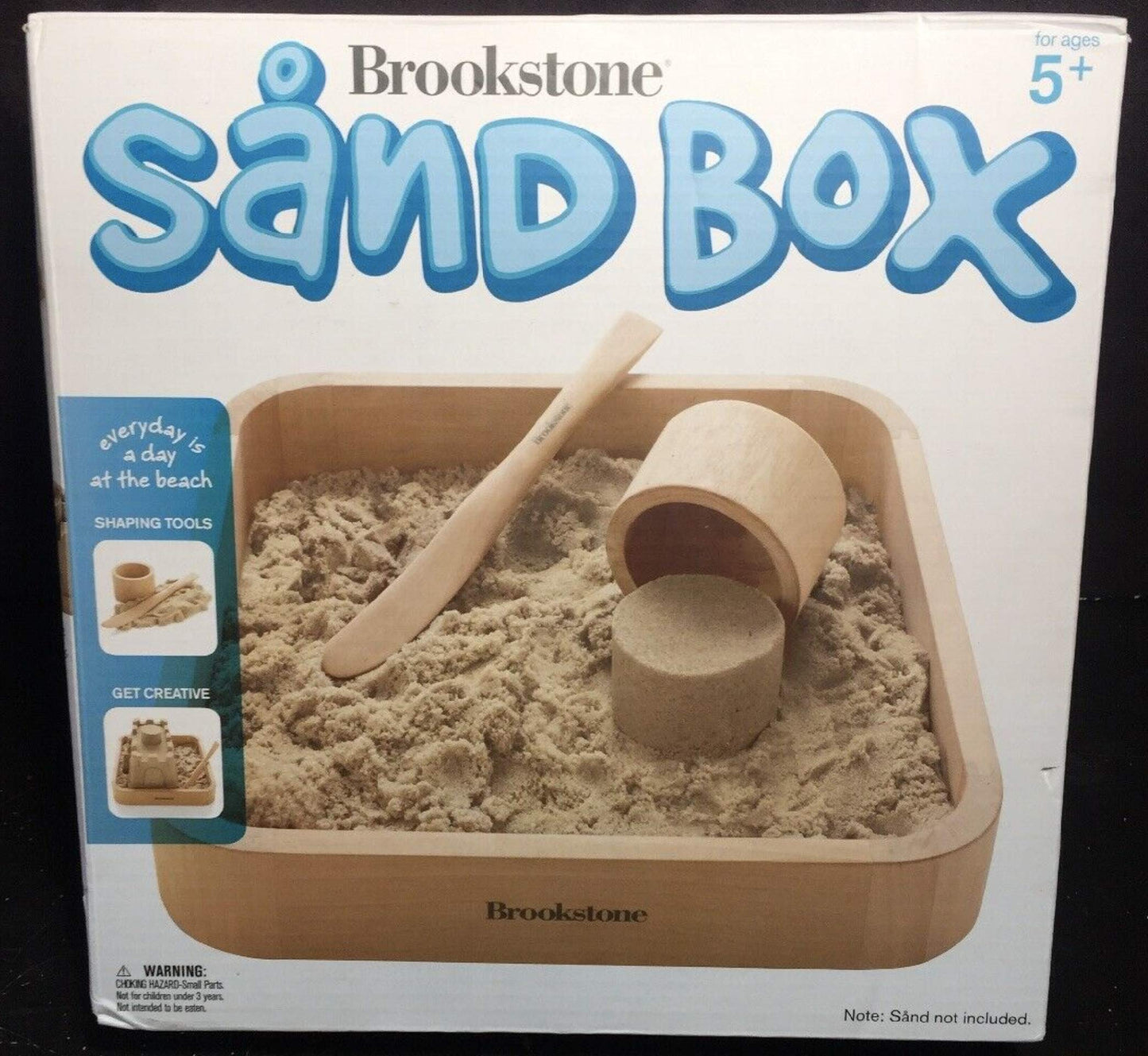 BrookStone Sand Box 9.5" x 9.5