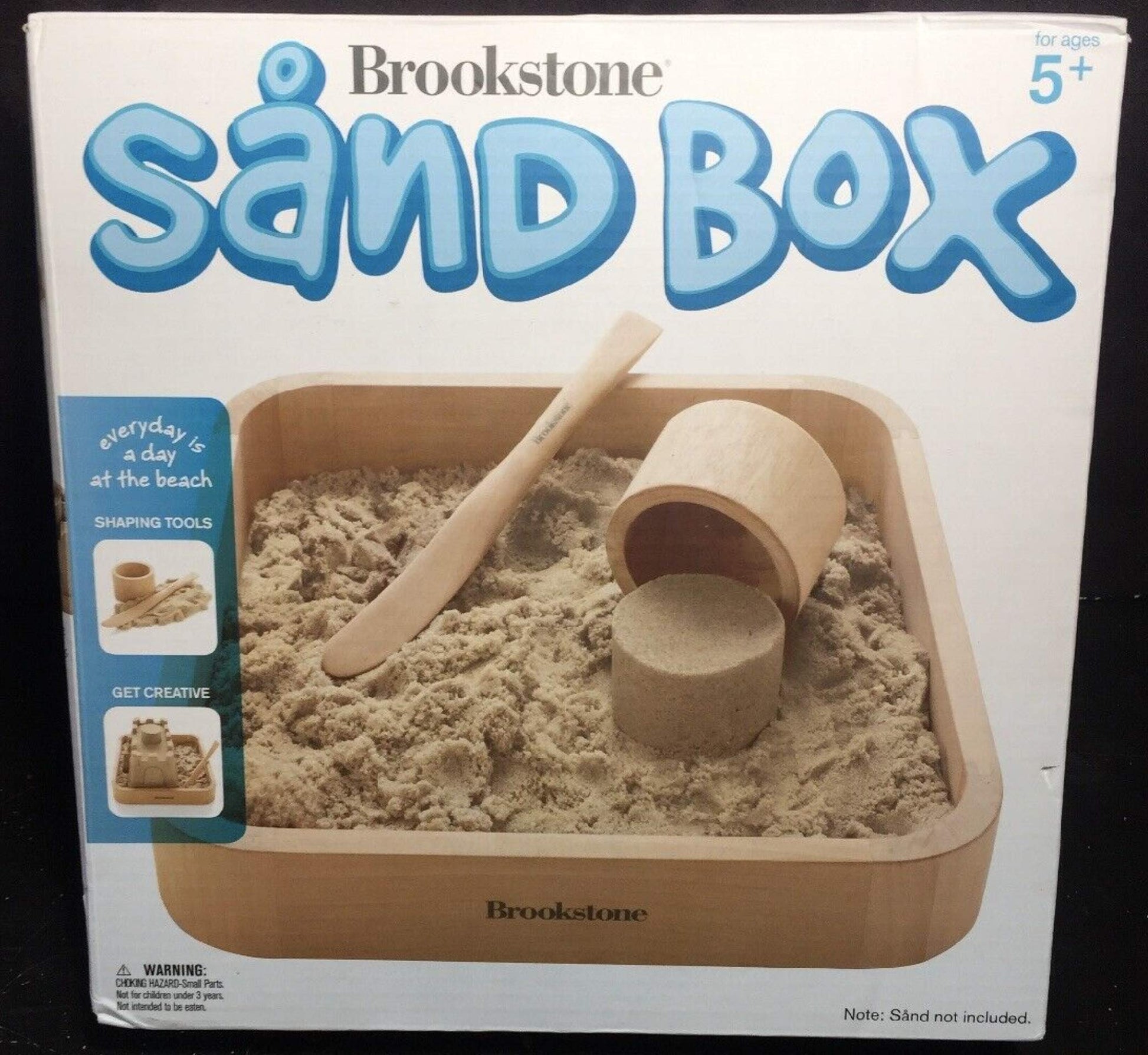 BrookStone Sand Box 9.5" x 9.5