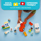 LEGO DUPLO Town Ambulance & Driver Building Toy Playset - Preschool Learning and Educational Ambulance Toy for Toddlers, Boys and Girls, Ages 2+ -