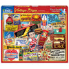 White Mountain 1000 Piece Jigsaw Puzzle Classic Advertising, Vintage Signs