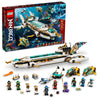 LEGO NINJAGO Hydro Bounty Building Set, 71756 Submarine Toy with Kai and NYA Minifigures, Ninja Toys, Gifts, Presents for Kids, Boys, Girls Age 9 Plus