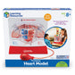 Learning Resources Pumping Heart Model - Science Classroom Must Haves, STEM Student Essentials, Practice Anatomy, Cardiology Artery and Veins Study