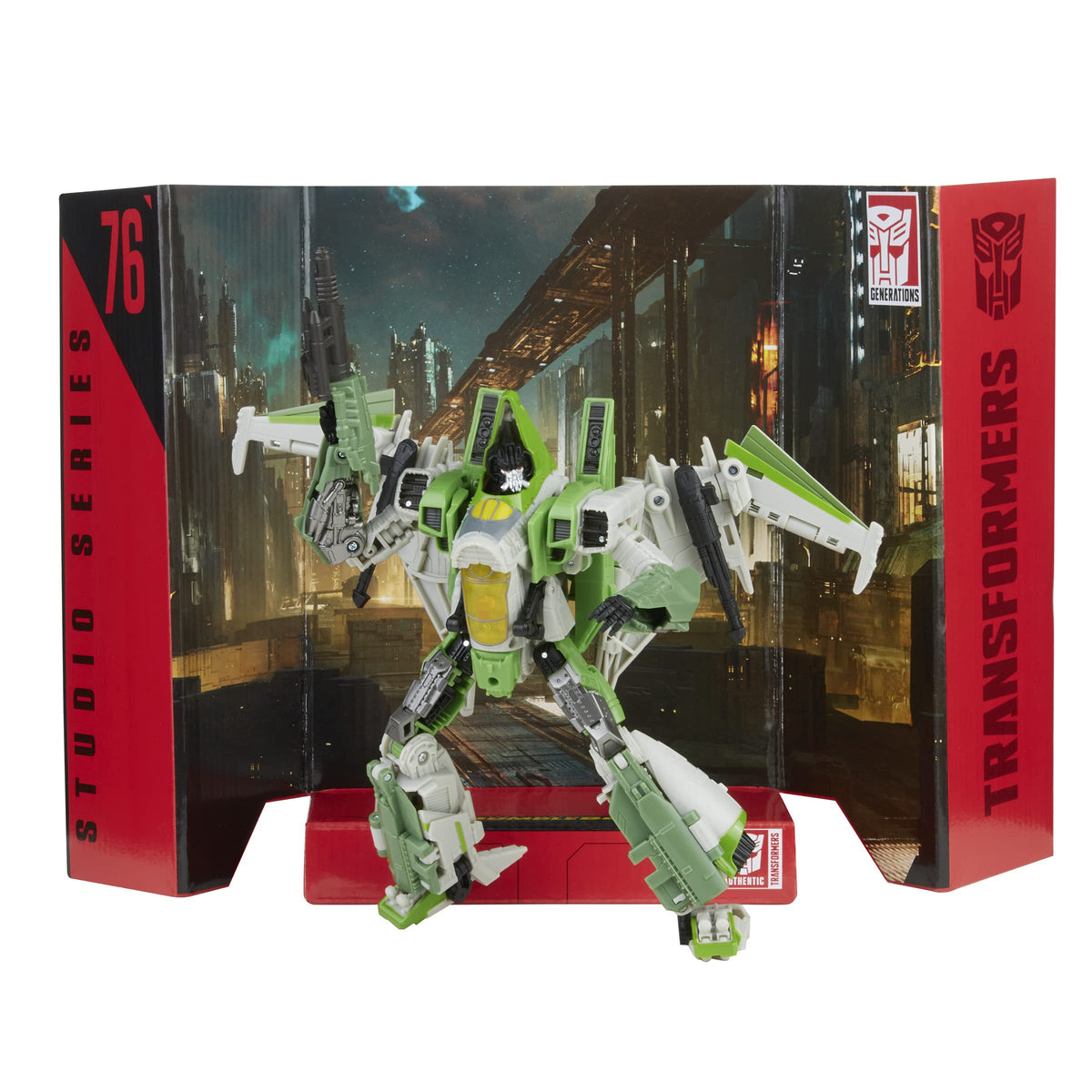 Transformers Toys Studio Series 76 Voyager Class Bumblebee Thrust Action Figure - Ages 8 and Up, 6.5-inch