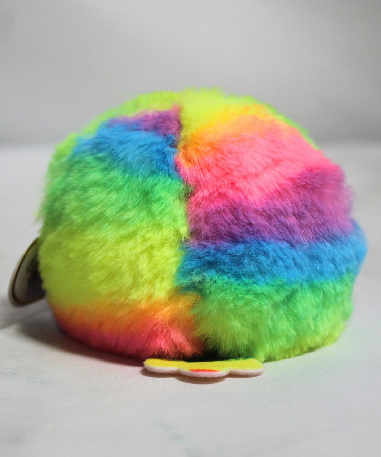 TY UK Ltd 2005121 Owen Owl Puffies Plush Animal, Multicolor, 7cm
