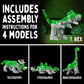 Thames & Kosmos Creatto Dino Planet Light-Up 3D Puzzle Kit | Includes Creatto Puzzle Pieces to Make Your Own Illuminated Craft Creations | DIY