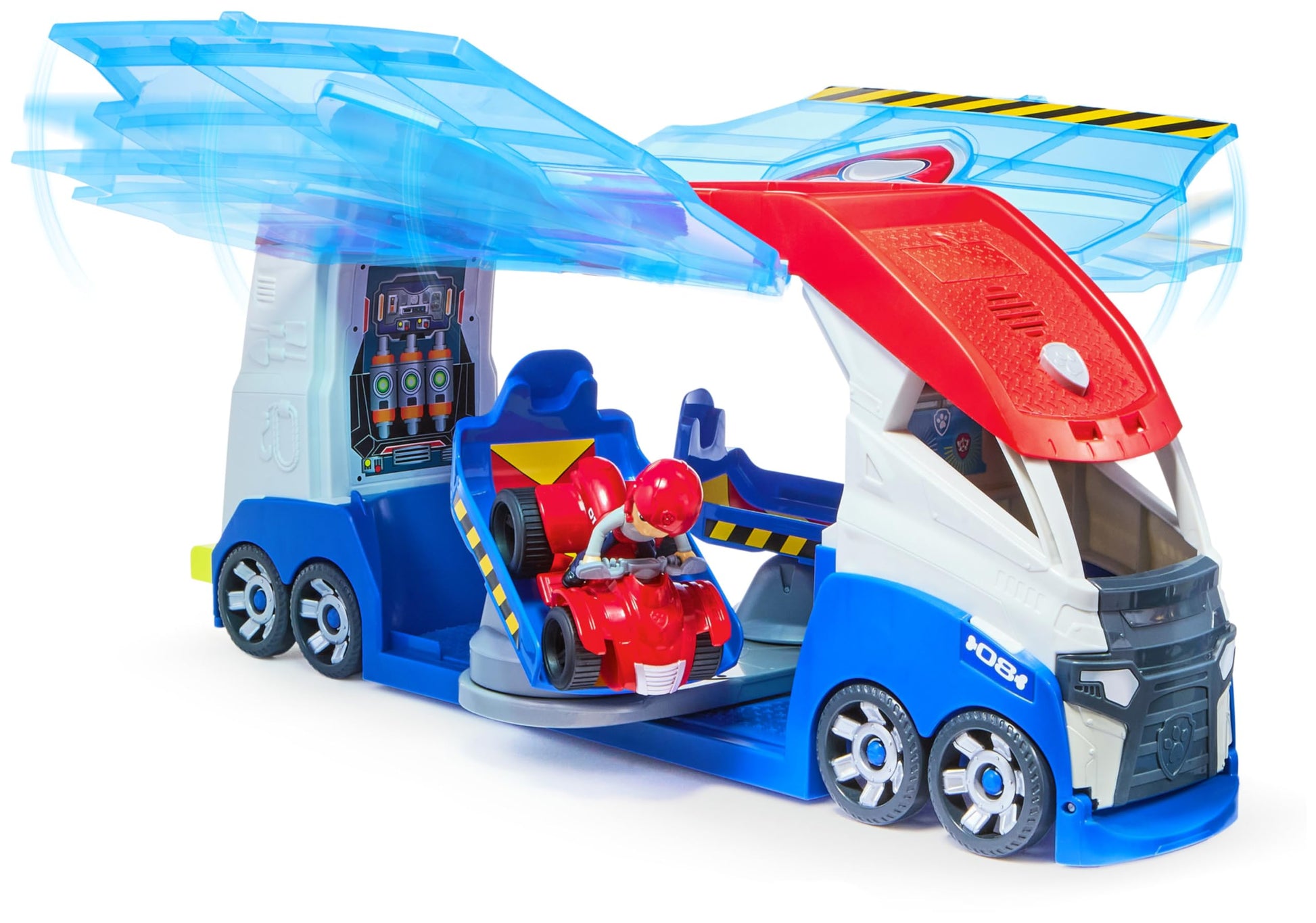 Paw Patrol - Paw Patrol - Patrol Truck 3.0 - Interactive Truck with Sounds & Lights - Collectible Car Figure - Paw Patrol Toy - Children's Car