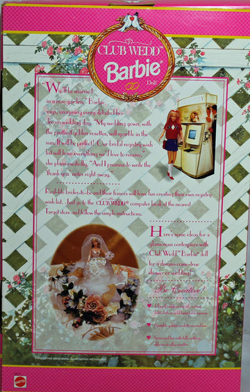 Mattel Barbie Club Wedd Blonde 1997 Doll