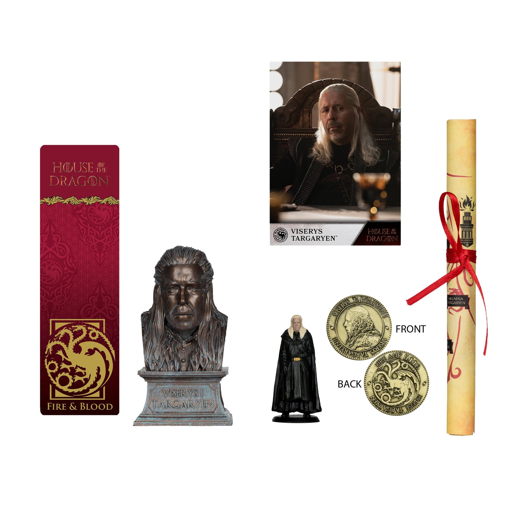 McFarlane Toys - House of The Dragon Viserys Targaryen Collector Box