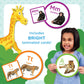 MindWare Seek-a-Boo! at The Zoo The Seek-and-Find Alphabet Matching Game - Fun Toddler Games Ages 2-4 - Improves Memory, Vocabulary and Letter