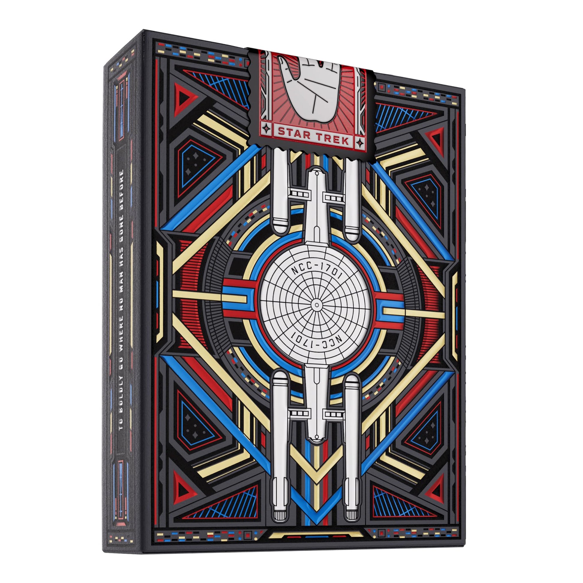 theory11 Star Trek Dark Premium Playing Cards, Poker Size Standard Index, Luxury Playing Cards