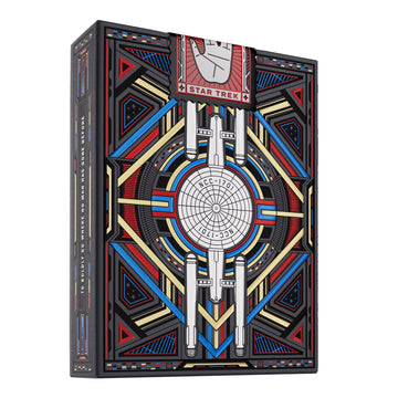 theory11 Star Trek Dark Premium Playing Cards, Poker Size Standard Index, Luxury Playing Cards