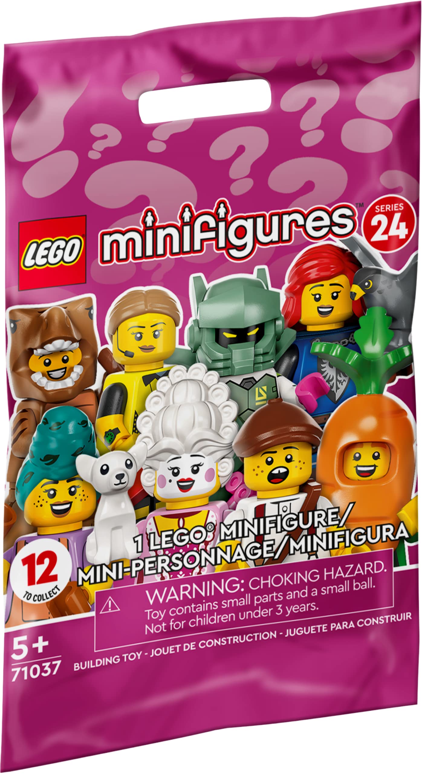 LEGO Collectable Minifigures Series 24 - Rockin' Horse Rider 71037, Multicolored