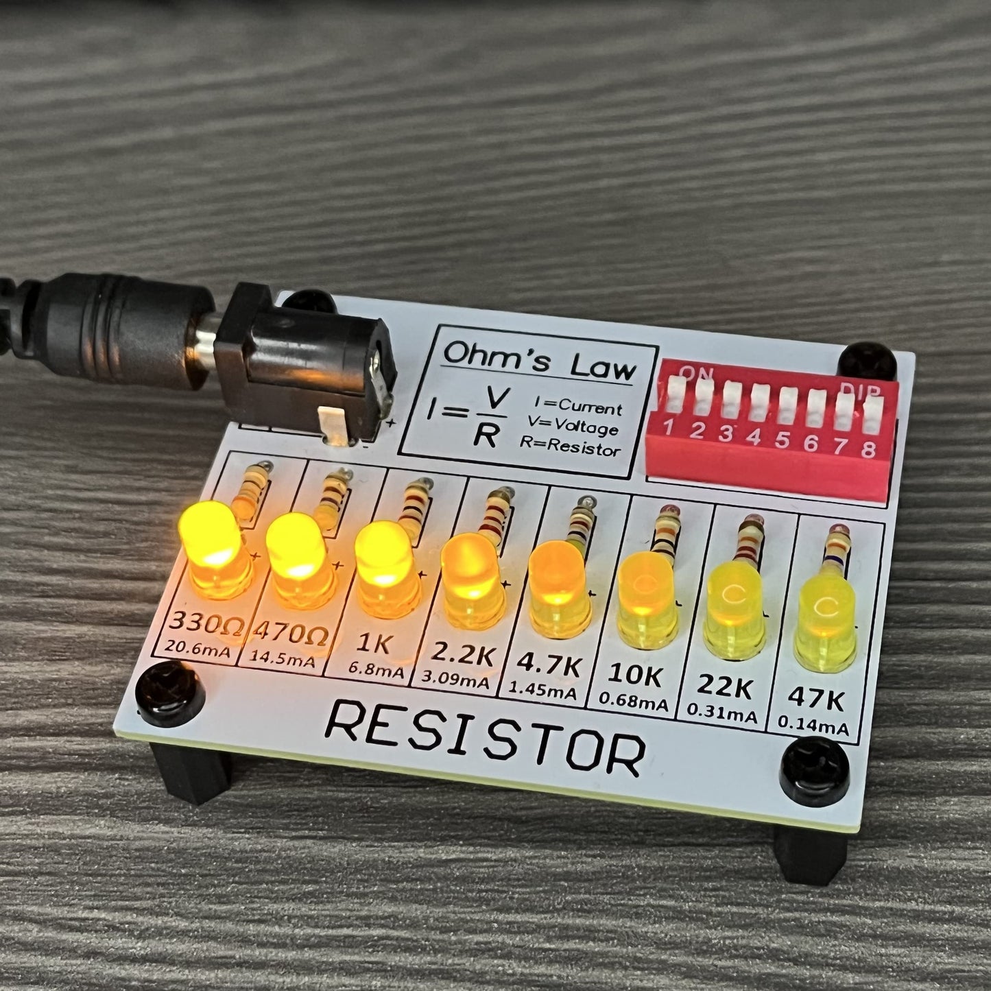 Soldering Practice Kit Learning Electronics Training Board