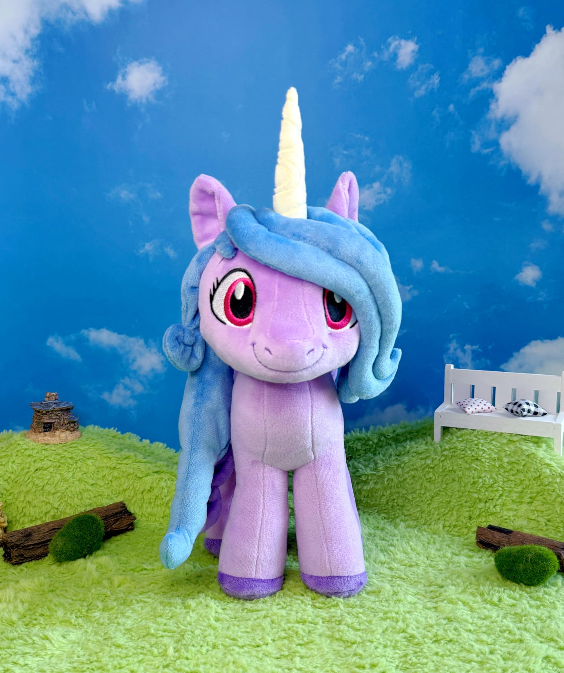 Izzy Moonbow Plush Toy by Symbiote Studios