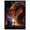 Realm Guard - 100ct Matte TCG/MTG Card Art Sleeves (The Time Lord)