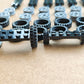 70 Pieces City Car Wheels and Axles Set,Car Parts Chassis Pieces Tires Building Blocks, Compatible with Lego for Kids Boys Toy