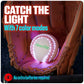 GlowCity Premium Leather LED Rechargeable Light-Up Baseball - Illuminate the Game - Nighttime Fun and Play - Sports Stuff & Gadgets for Kids Age 8