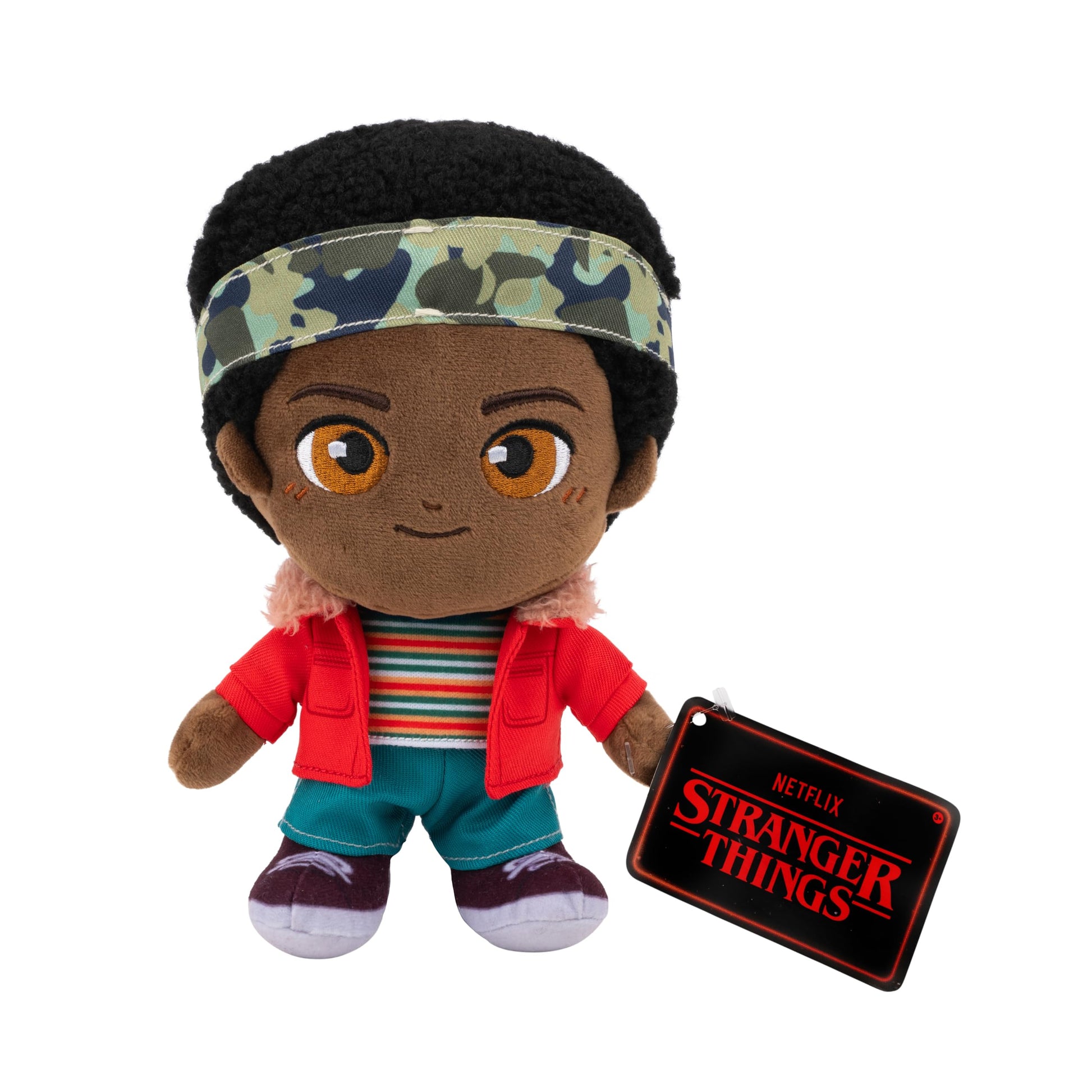 Stranger Things Lucas Sinclair Plush - 8-Inch Soft Plush with Special Embroidery