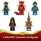 LEGO NINJAGO Jay’s Transforming Car Building Toy for Boys & Girls - Toy Car W/2 Play Modes for Kids, Ages 8+ - W/Jay, NYA, Dragon Form Kai, & 2 More